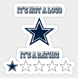 Anti-Cowboy Fan (All-Star) Sticker